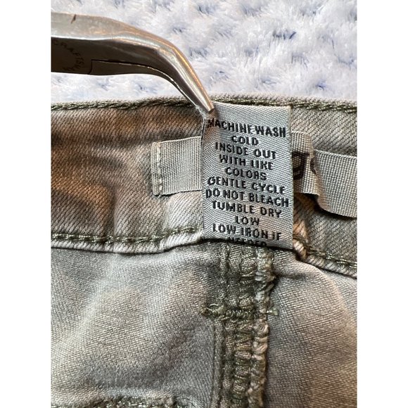 Refuse Tan Distressed Low Rise Jeans Size 4 Womens - Picture 9 of 14